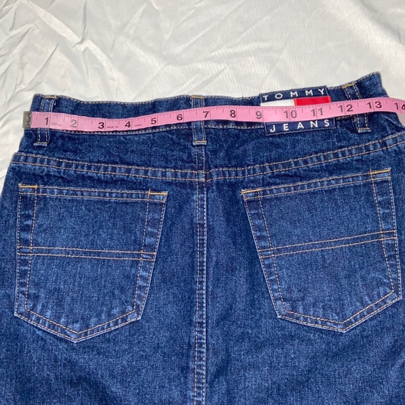 Tommy Hilfiger vintage above knee denim‎ skirt - Picture 9 of 16